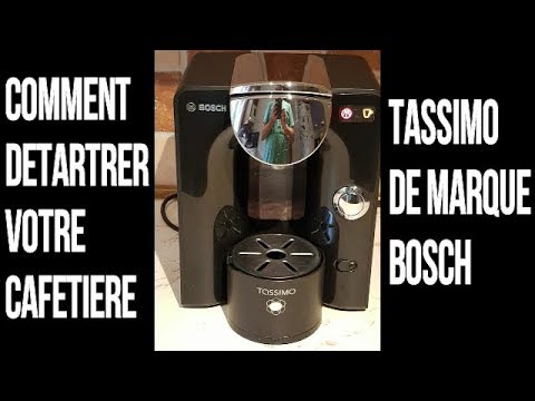 Detartrage Cafetiere Tassimo De Marque Bosch Youtube