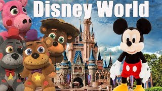 Fnaf Plush- FazeBears go to Disney World