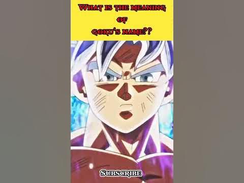What Is The Meaning Of Goku's Name?? | Hindi | Animaze Info #shorts #