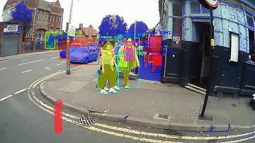 Gaze tracking with Mask R-CNN