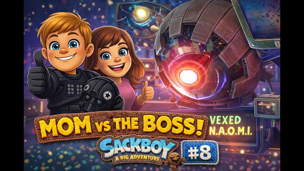 Сэкбой: Большое приключение – ТайФайтер и мама против VEXED N.A.O.M.I. (ТайФайтер играет | Эпизод 8)