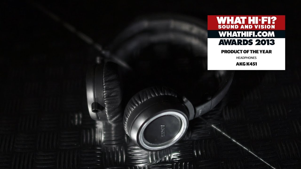 AKG K451 Headphones - What Hi-Fi? Awards 2013 - YouTube