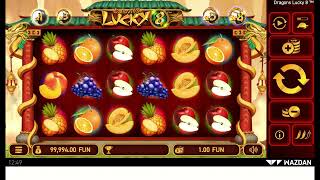 Dragons Lucky 8 Free play at Casino Zimbabwe screenshot 5