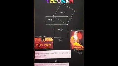 Mathematics Model The Baudhayana Theorem