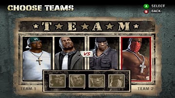 Def Jam Fight For NY: Tag Team Match| Scarface & D-Mob VS Ice-T & Bo @ Chopshop.