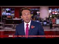 BBC Weekend News intro and close 4.11.18 12:30pm