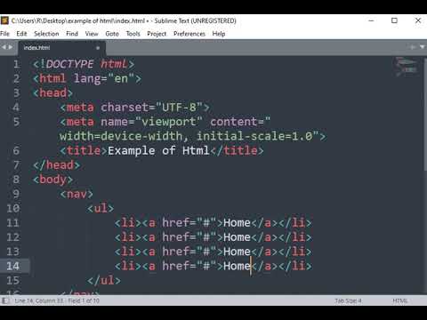 Emmet Not Working In sublime -Text | HTML Shortcut with sublime text | Bangla Codeing ul-li-a