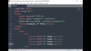 Emmet Not Working In sublime -Text | HTML Shortcut with sublime text | Bangla Codeing ul-li-a screenshot 2