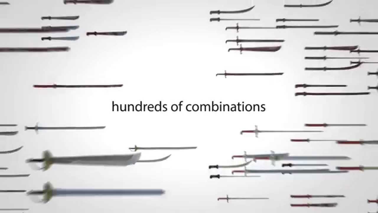 Customizable Swords & Blades - Unity 3D asset - YouTube