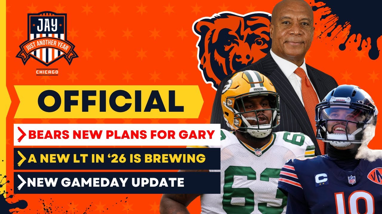 OFFICIAL; Bears To Gary Indiana Brews Even More w/Latest News + Bears Linked to LT & Gameday News