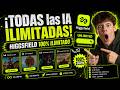 🚨 TODAS las IA ILIMITADAS en HIGGSFIELD SIN GASTAR CRÉDITOS | Aprovechalo antes que lo parchen!!