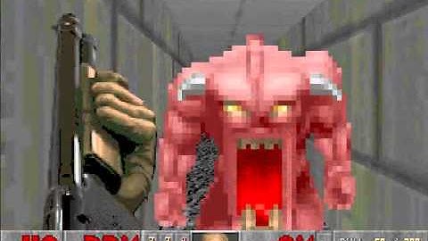 Ultimate DOOM: E3M1- Hell Keep Nightmare 100% Secrets 0:53