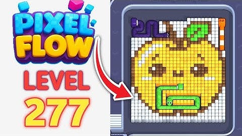 Pixel Flow Level 277 Walkthrough