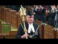 Canadian sergeantatarms gets standing ovation from parliament