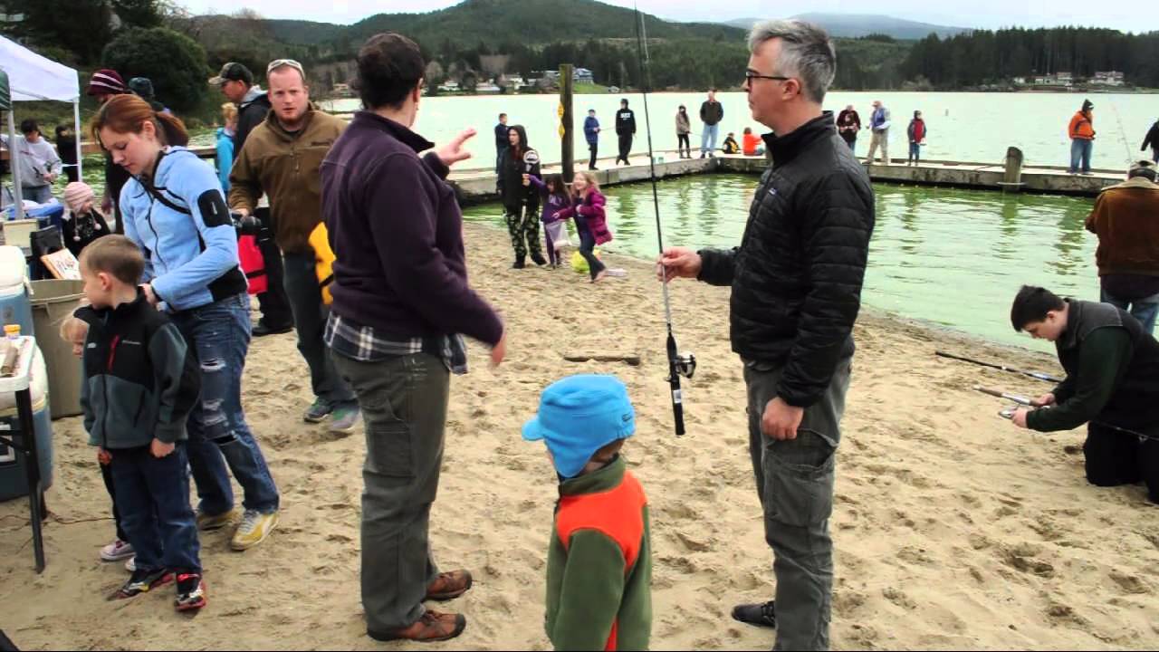Devils Lake Family Fishing EventLincoln City. Oregon YouTube