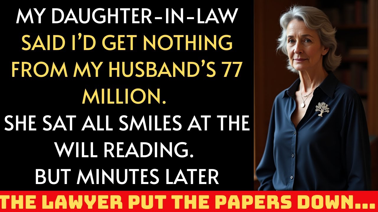 My Daughter-In-Law Said 'I Was Out Of The $77M.' At The Reading, The Lawyer Couldn’t Stop Laughing…
