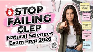 CLEP Natural Sciences Exam Prep 2026
