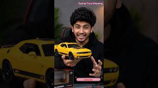 Rc Dodge Challenger car Unboxing 😈💀 #toys #shortsfeed #dodgechallenger #reels