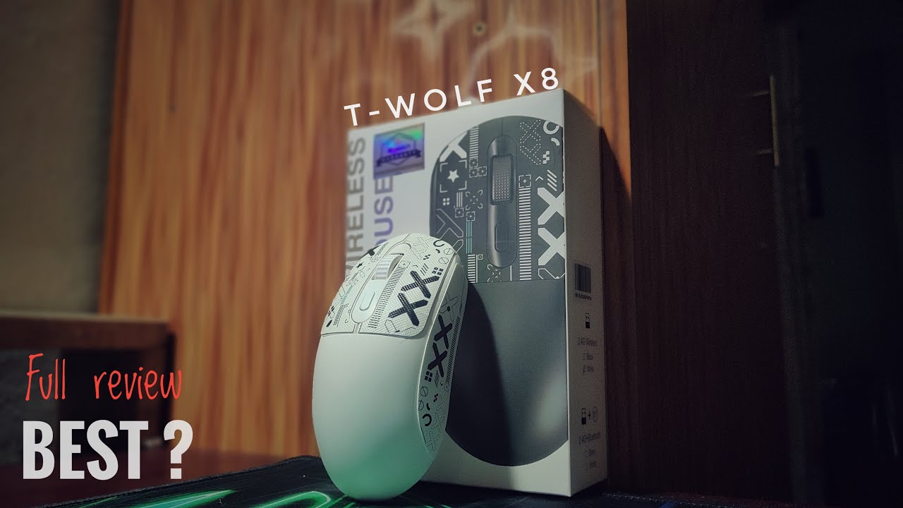 T-wolf x8 wireless gaming mouse (Unboxing)