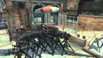 MW3 Glitches - Out of Map Underground with Sentry Gun Boost