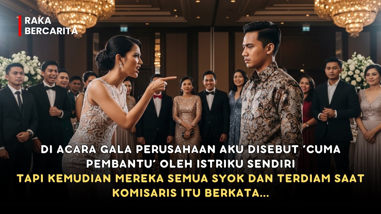 “DIA CUMA PEMBANTU” ISTRI MENGHINAKU DI GALA PERUSAHAAN, SEMUA TERTAWA—SAMPAI KOMISARIS BERKATA…