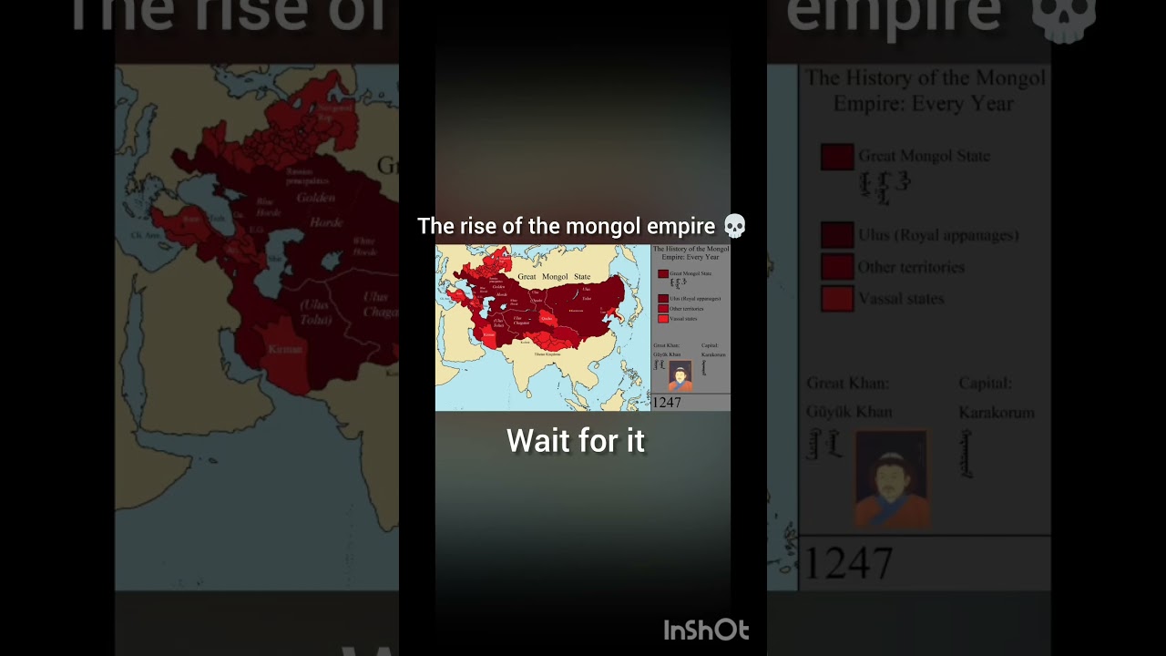 The rise of the mongol empire 💀🥵 