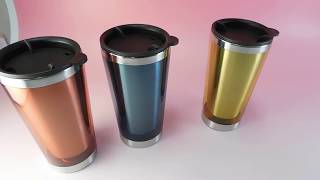 シンプルカラーステンレスタンブラー　商品動画