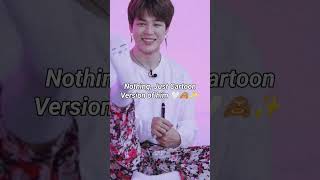 Jimin as Anime Chibi🤍😘✨ #bts #jimin #shorts #trending