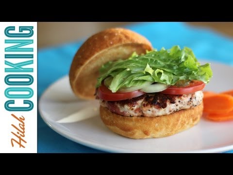 How To Make Turkey Burgers | Hilah Cooking