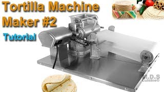 Tortilla Machine Maker #2 Tutortial VIDEO- How to make tortillas Corn Tortilla Press Maquina