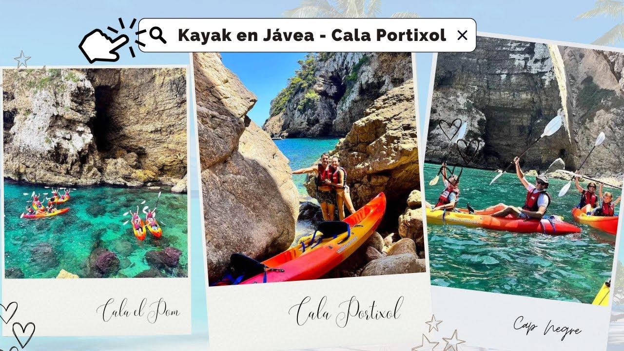 Cala Portixol - Kayak en Jávea con Siesta Advisor - Cala el Pom & Isla de Portixol