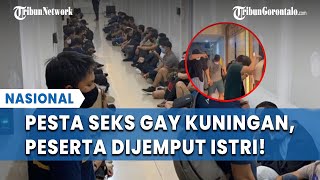 Fakta Pesta seks gay di Kuningan digerebek polisi, peserta dijemput istri setelah terciduk di hotel.