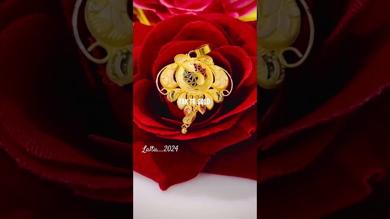 Latest 24kgold new pendant desig... 2024 