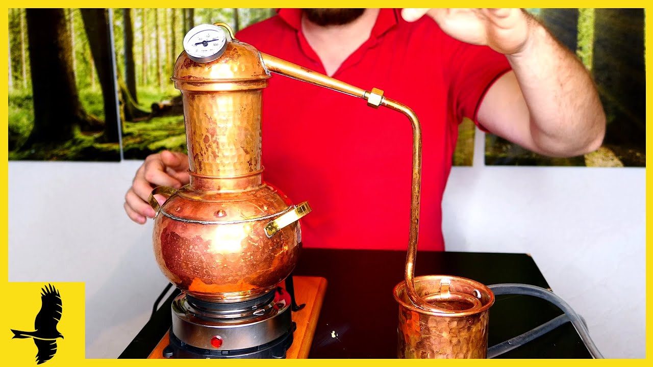 Schnaps selbst brennen – Alkohol, ätherische Öle und Wasser destillieren