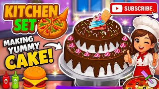 🎂 Delicious Cake Making 🍰 | Most Satisfying Cooking Gameplay | Fun Kitchen Game | #1 @MiniGamer389 screenshot 4