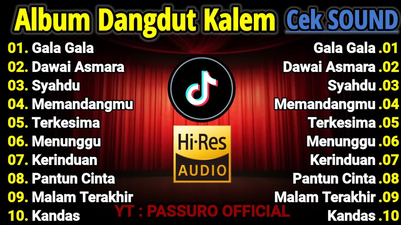 CEK SOUND DANGDUT KALEM SLOW BASS 2025 | DANGDUT KOPLO TERBARU 2025 | SUARA JERNIH, BASS EMPUK GLERR