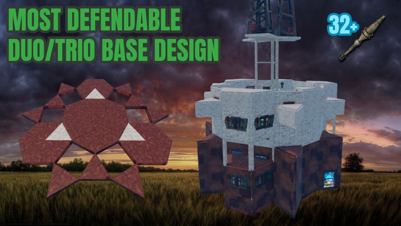 Roblox Fallen Survival | The MOST DEFENDABLE Duo/Trio Base Design - YouTube