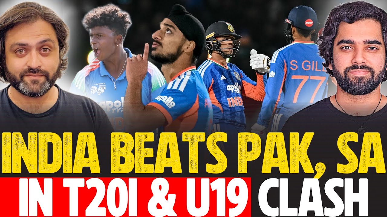 India beats Pakistan, South Africa in T20I & Asia Cup U19 clash | India vs South Africa 3rd T20I