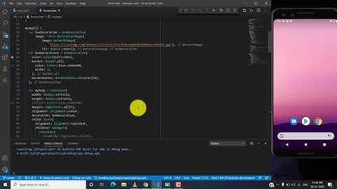 Business Card  Android App - Flutter Tutorial