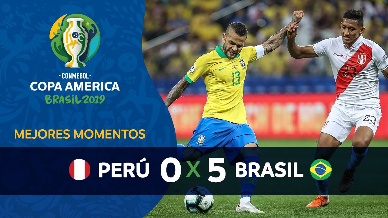 Thumbnail do vídeo: CONMEBOL COPA AMERICA BRASIL 2019 - #13 PERU X BRASIL - HIGHLIGHTS
