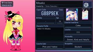 giving my OC export code cuz why not (please no hate)