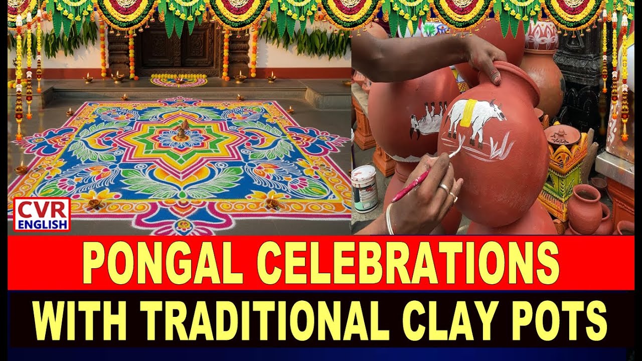 Festive Kolams and Clay Pots mark Pongal in Thoothukudi | CVR ENGLISH