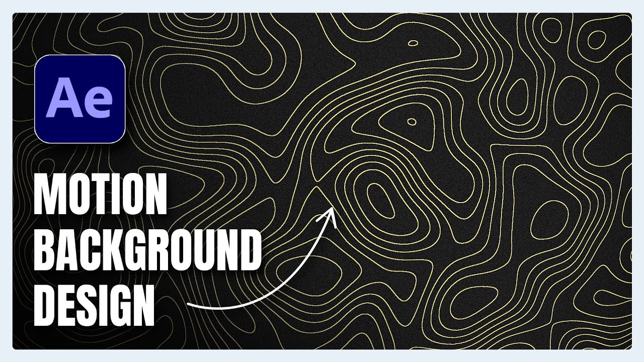 Motion Background Design Tutorial in After Effects - YouTube