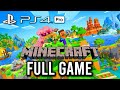 Minecraft Survival PS4 Pro Bedrock Edition Full Game Walkthrough No Commentary 