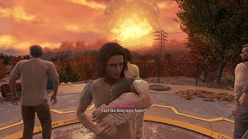 Can I beat Fallout 4 with only explosive weapons [LIVE] part 1