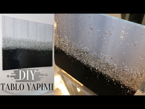 DEKORATİF TABLO YAPIMI | DIY