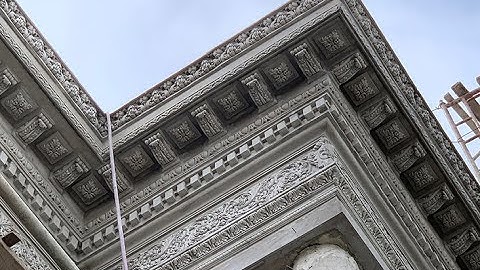 Thi công con bọ bê tông, con son góc nhà mái thái