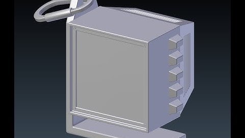 Blender: Modeling an Alien Motion Tracker (Part 1)