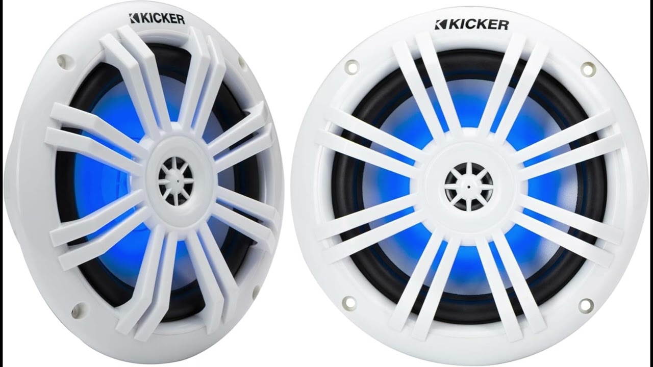 KICKER KM604WL Review | 6.5” LED Marine Speakers for Boats & Powersports!