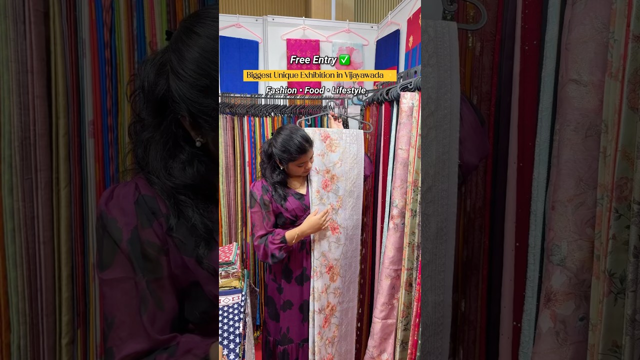 Fashion & Lifestyle Exhibition in Vijayawada 🥻❤️✨ 
